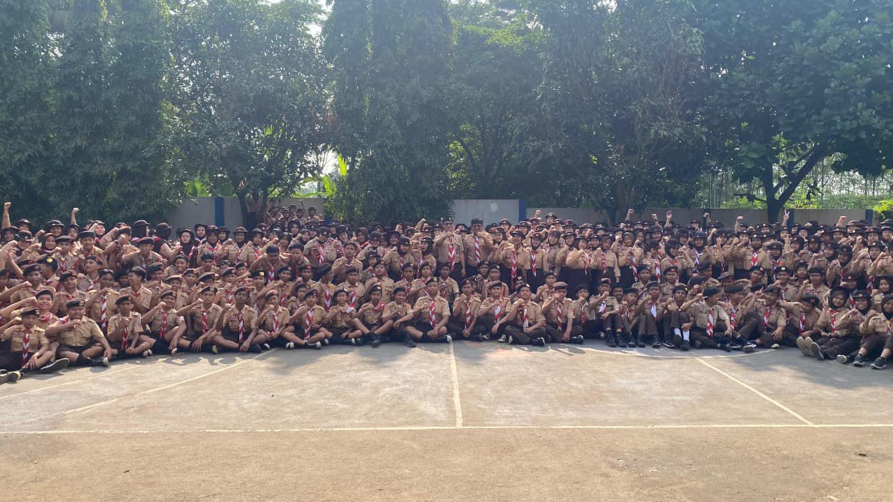 Kwartir Ranting Cileungsi Gelar Latihan Gabungan Penggalang Tahun 2026