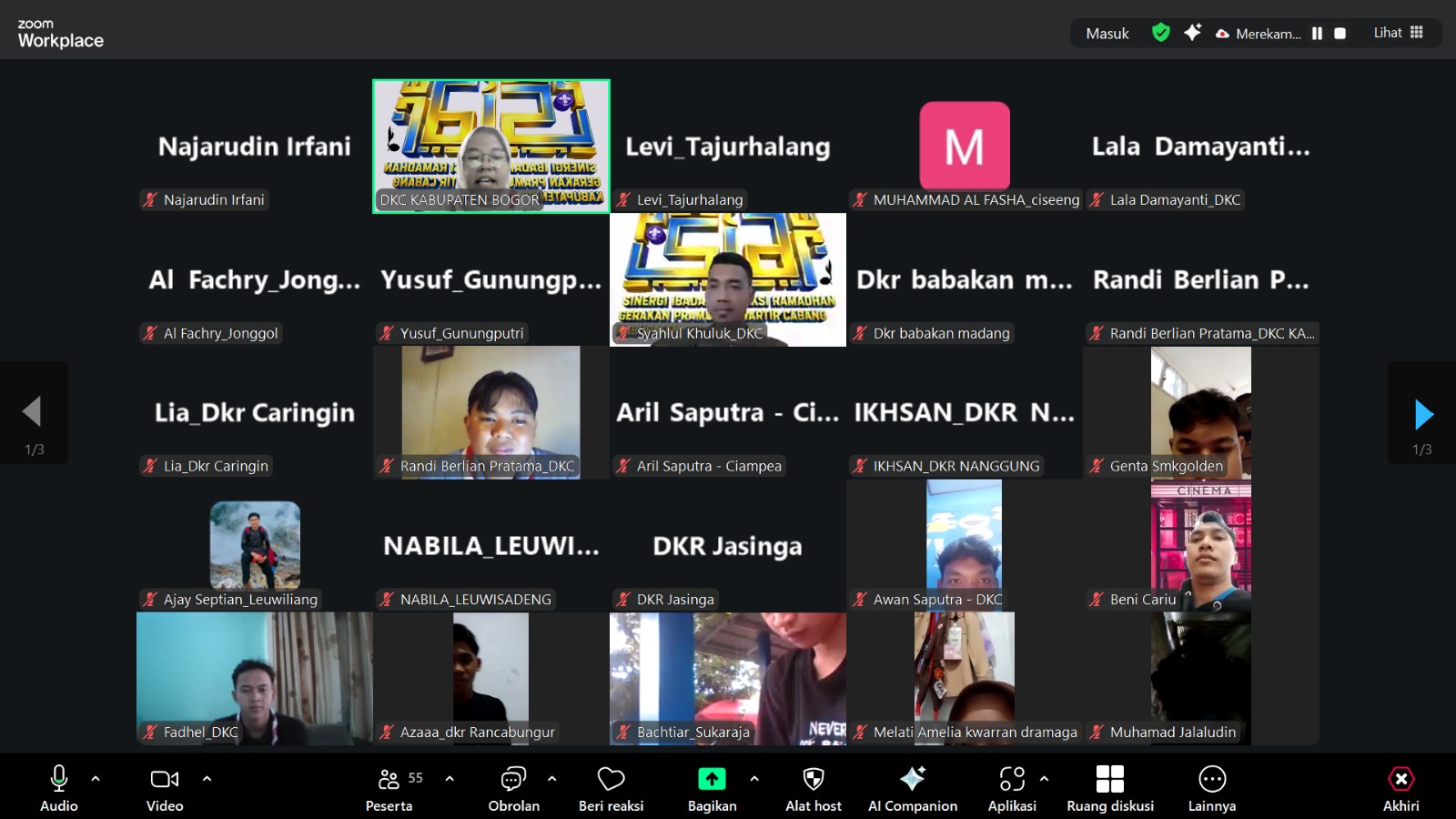 DKC dan DKR Kabupaten Bogor Gelar Rapat Koordinasi Program SIAR