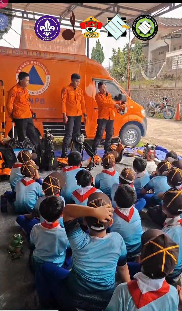 Ekspedisi Siaga UQ: 113 Pramuka SDIT Ummul Quro Bogor Belajar Tangguh Bersama BPBD Kota Bogor