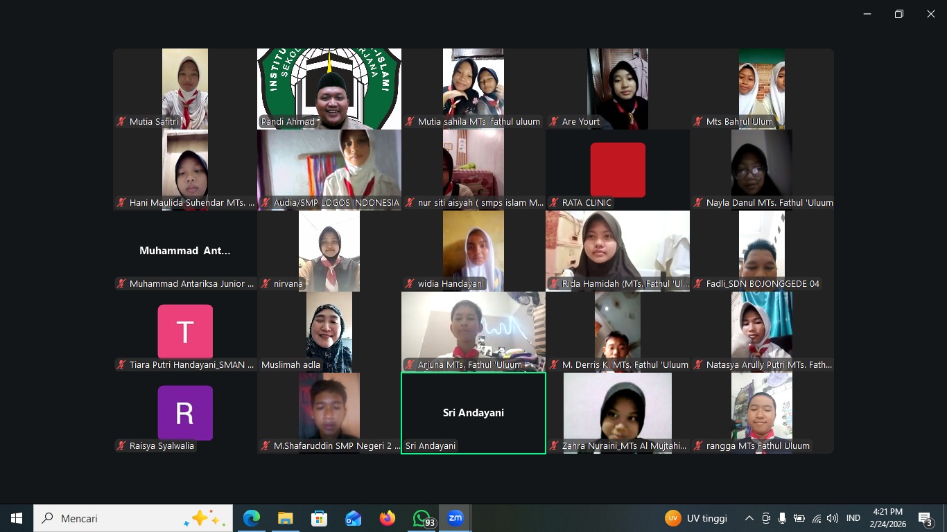 RAPAT PERSIAPAN KEGIATAN PRAMUKA BOJONGGEDE BERBAGI 2026