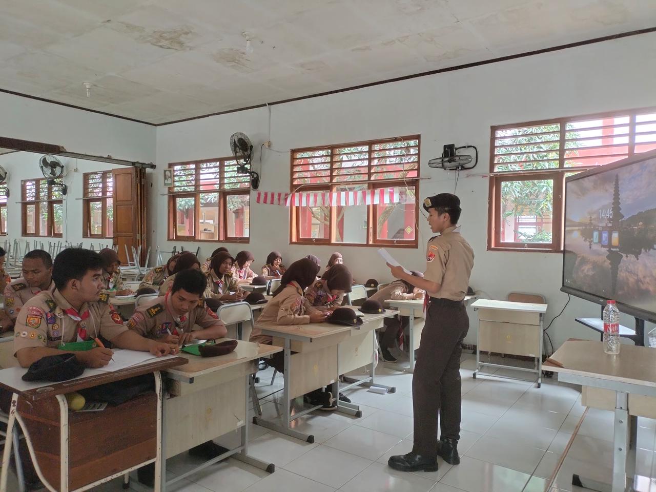 Saka Wira Kartika Kwarran Cileungsi Konsisten Laksanakan Pembinaan Melalui Latihan Rutin