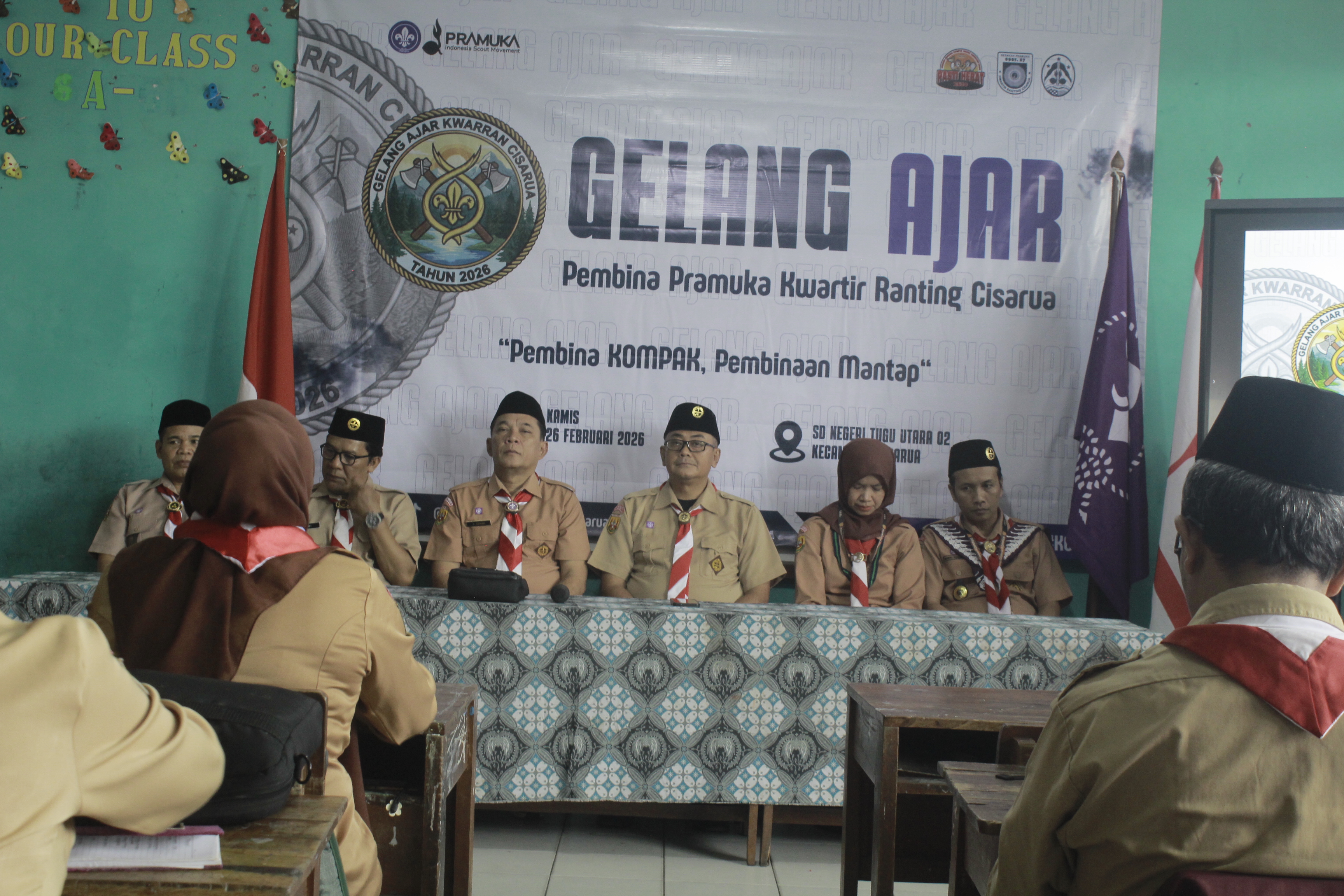 Tingkatkan Kualitas Pembina, Kwarran Cisarua Gelar Kegiatan Gelang Ajar Tahun 2026