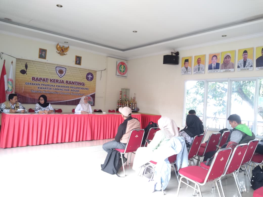 Sinergi dan Peduli, Kwarran Megamendung Gelar Rapat Kerja Hasilkan Program Kerja Strategis