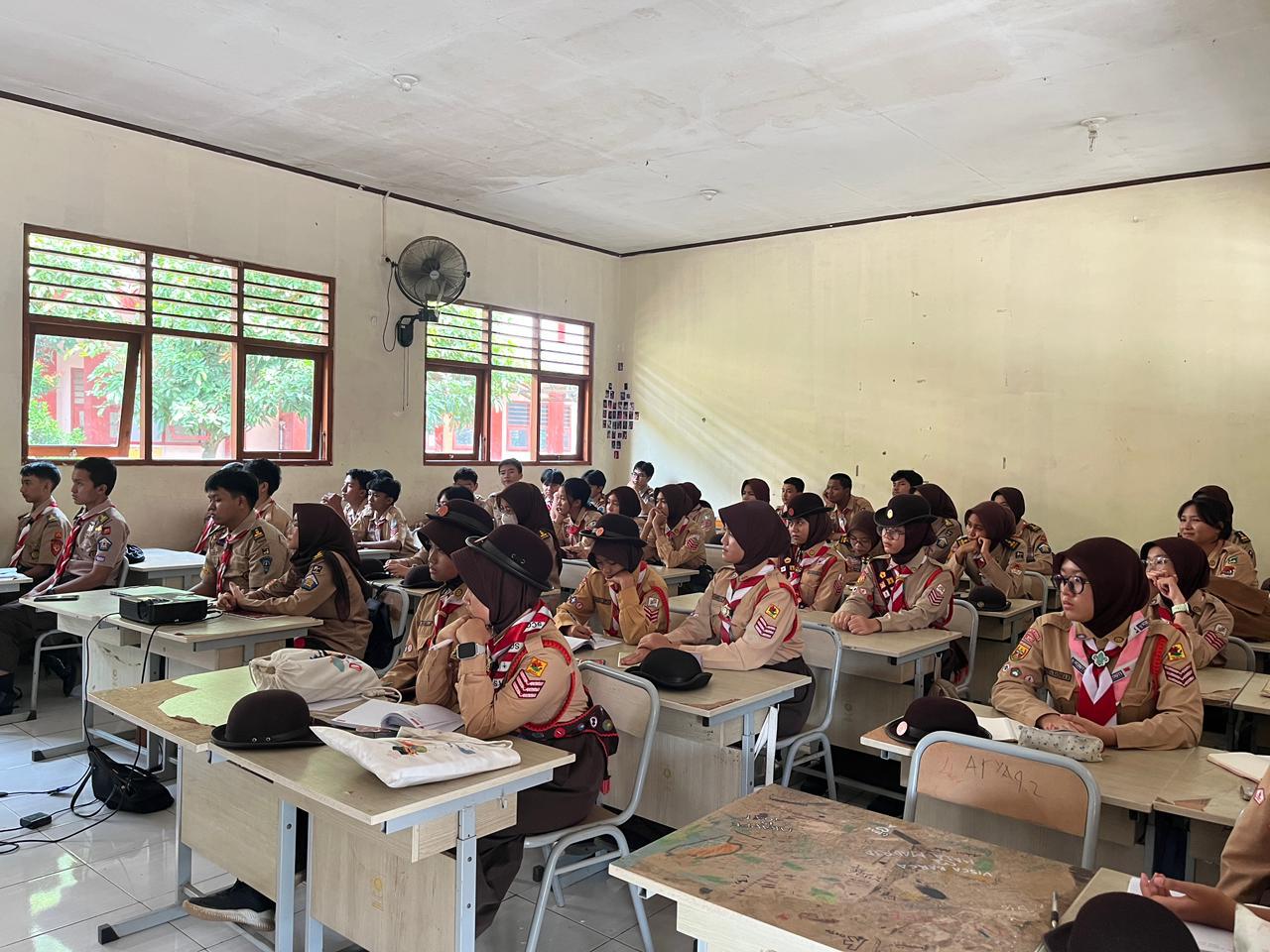 47 Orang Calon Pramuka Garuda Mengikuti Pembekalan Calon Pramuka Garuda Tahap 1 Tahun 2026