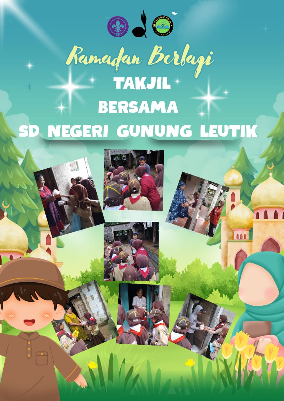 Indahnya Berbagi Bersama SD Negeri Gunung Leutik Bagikan 60 Paket Takjil