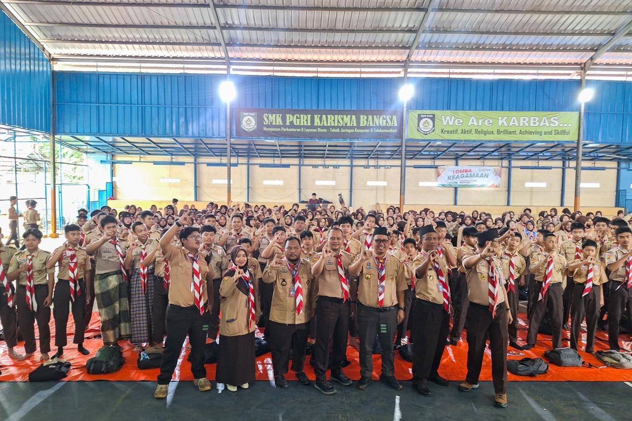 295 Anggota Pramuka Cileungsi Ikuti Kegiatan Pesantren Kilat