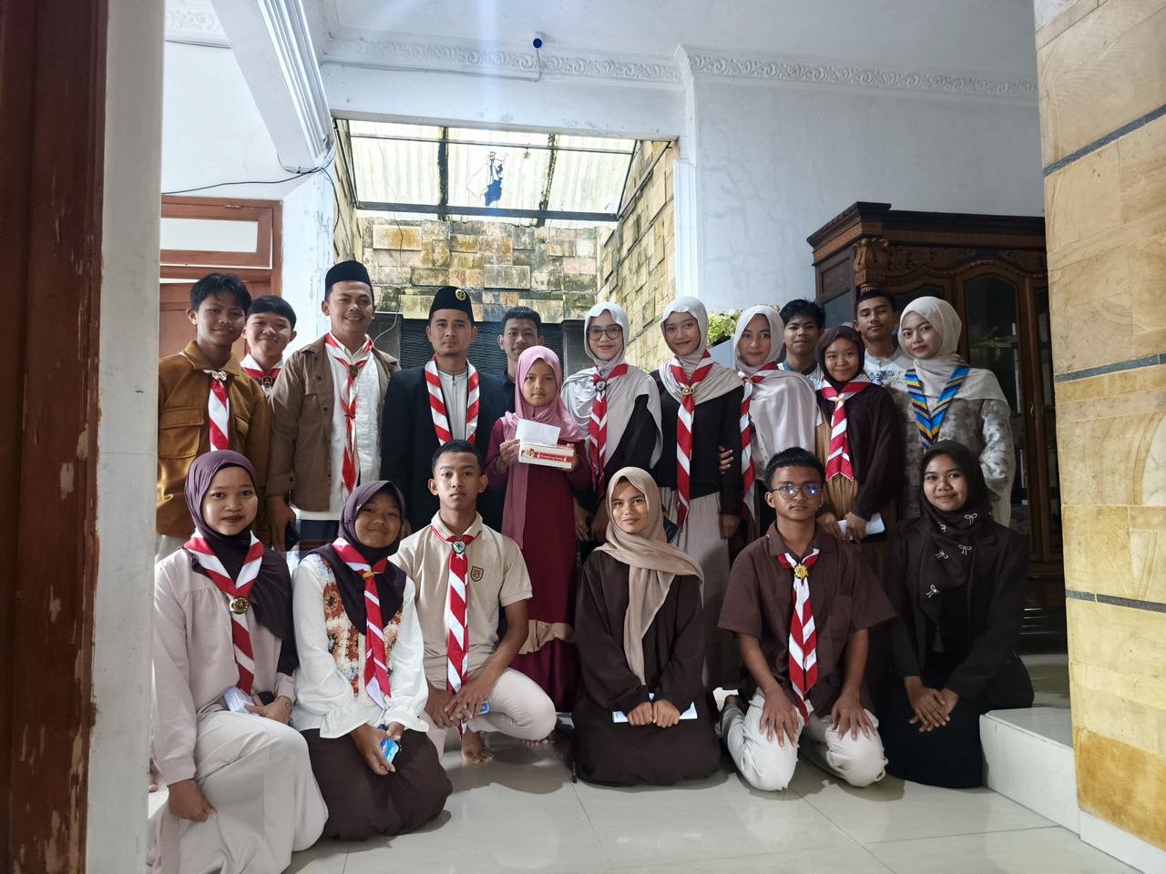 Pramuka Mahafati SMA Negeri 1 Pamijahan Gelar Santunan untuk 50 Anak Yatim ⚜️