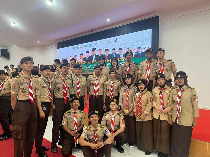 Tingkatkan Potensi Anggota, Kwarran Cileungsi Kirimkan Peserta Untuk Giat Pesantren Kilat Kwartir Nasional