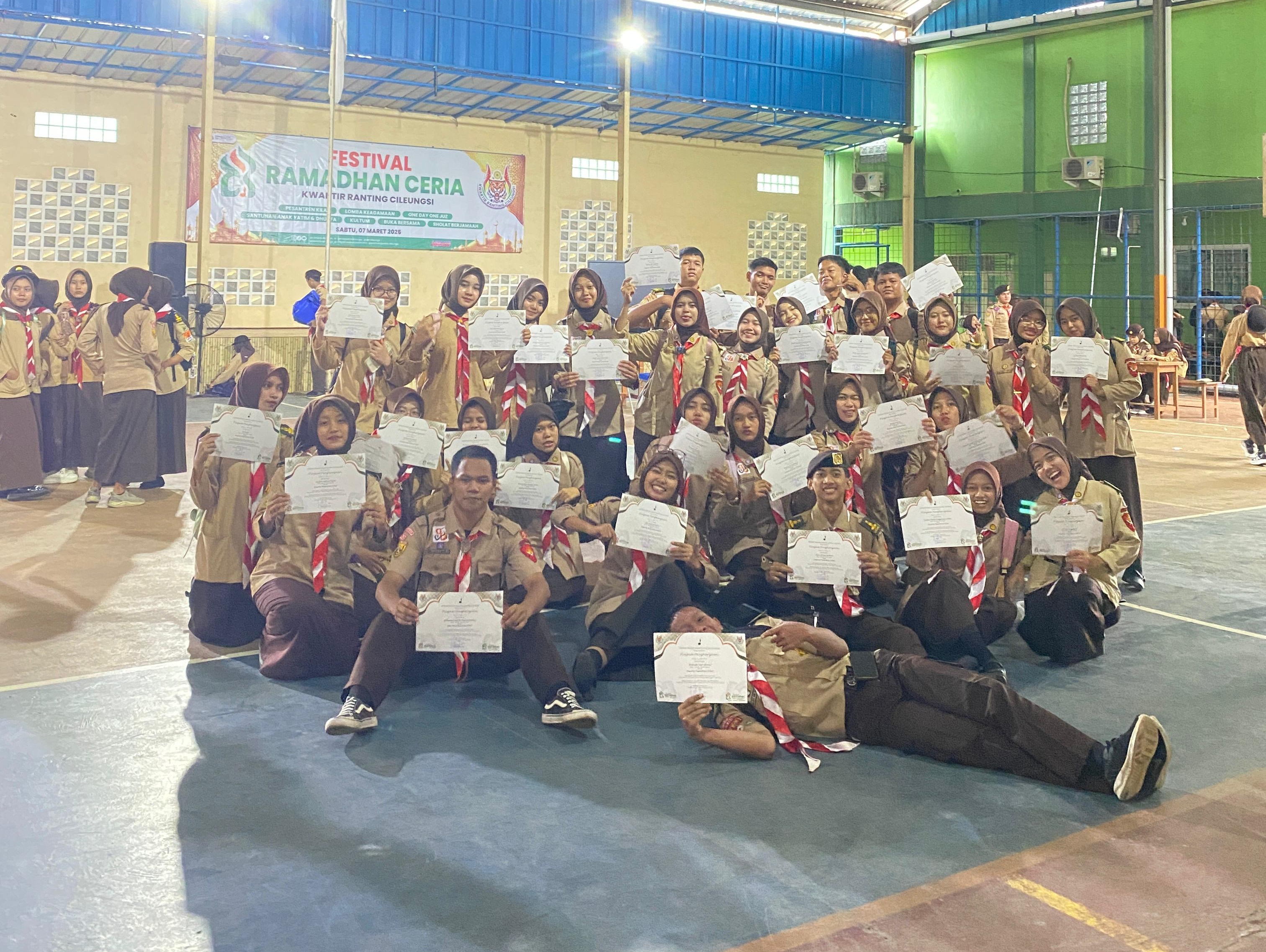 Isi Ramadan dengan Kegiatan Positif, Sanggar Bakti SMK Bina Teknika Cileungsi Ikuti Pesantren Kilat