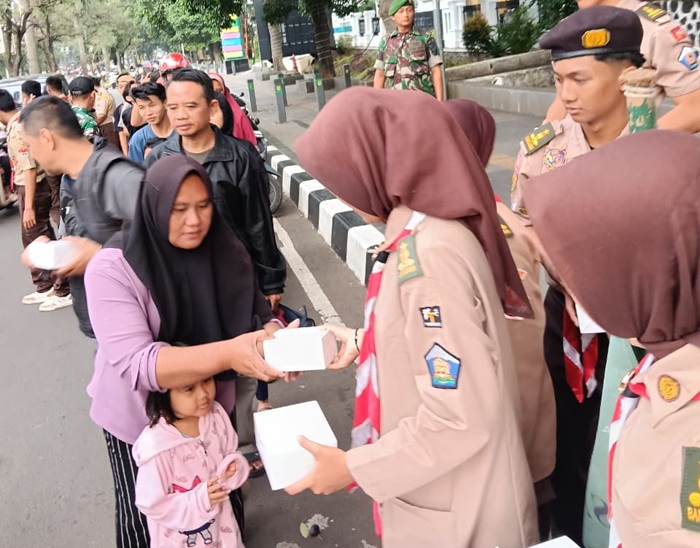 Saka Wirakartika Kwarran Cileungsi Ikut Serta Giat ”SWK Bergitar”