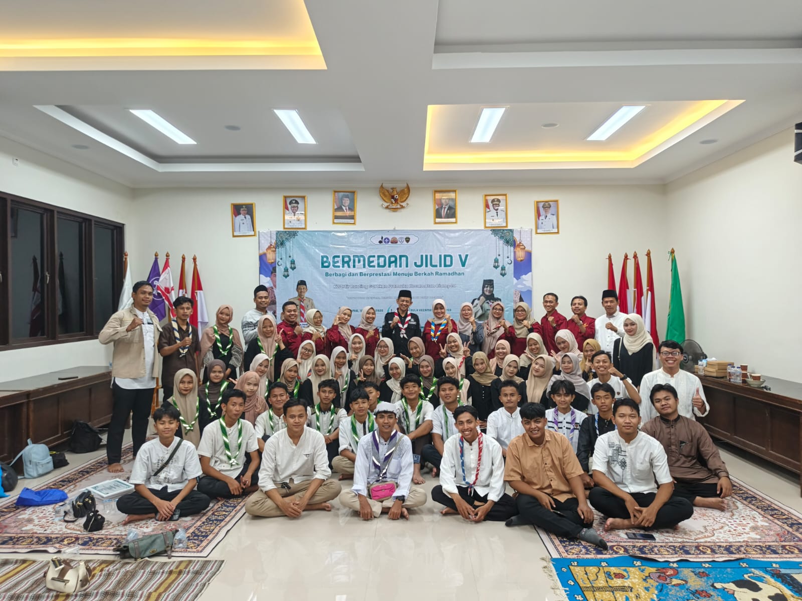 Ramadhan dengan Aksi Nyata, Dewan Kerja Ranting Ciampea Sukses Gelar BERMEDAN JILID 5