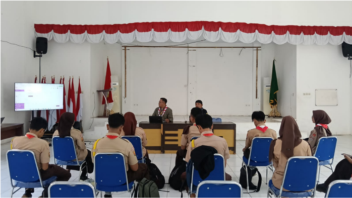 BIMTEK Komunikasi, Teknologi Informasi dan Pusat Data Kwarran Cibinong Tingkatkan Kapasitas Penegak di Bidang Digital Kepramukaan