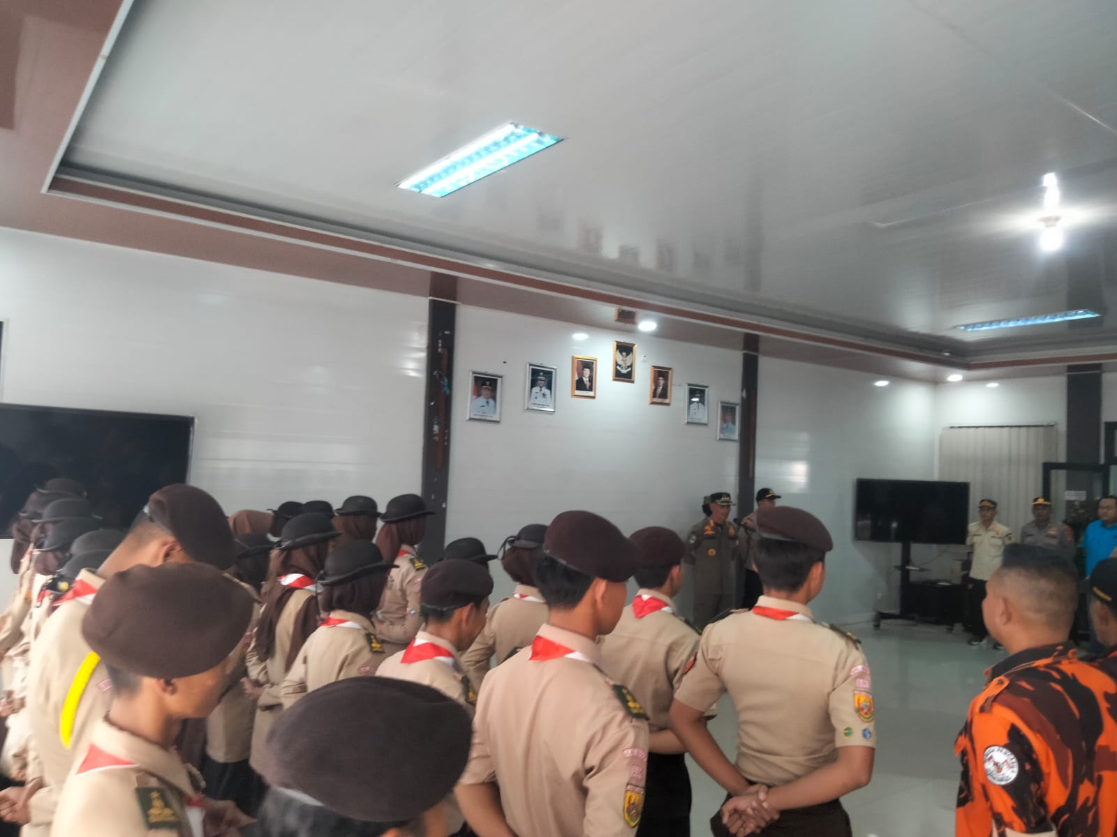 Pramuka Kwarran Dramaga Turun ke Jalan, Apel Pamlalin Arus Mudik Idul Fitri