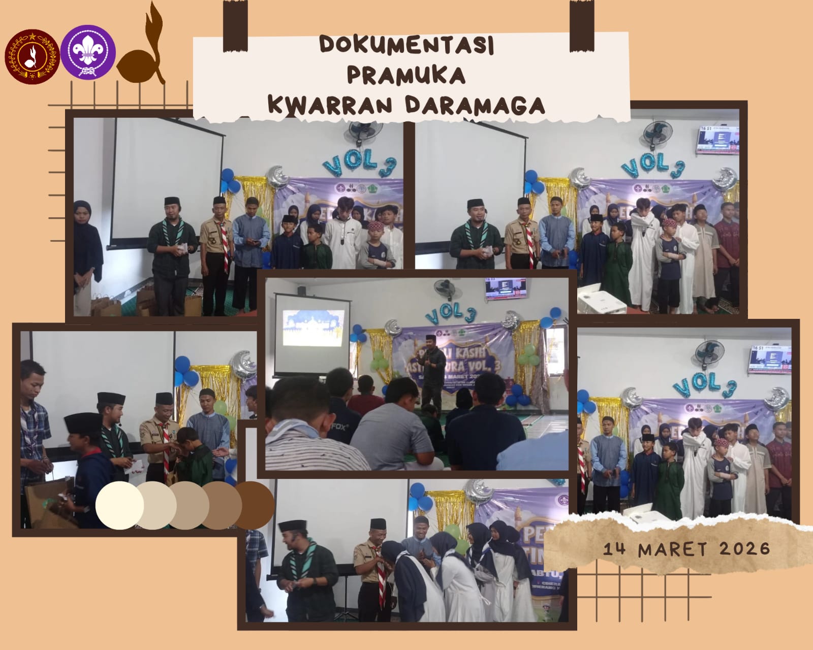 Tebar Kebaikan di Bulan Suci, Ambalan Astinapura SMANIDA Salurkan Tali Kasih ke Pesantren