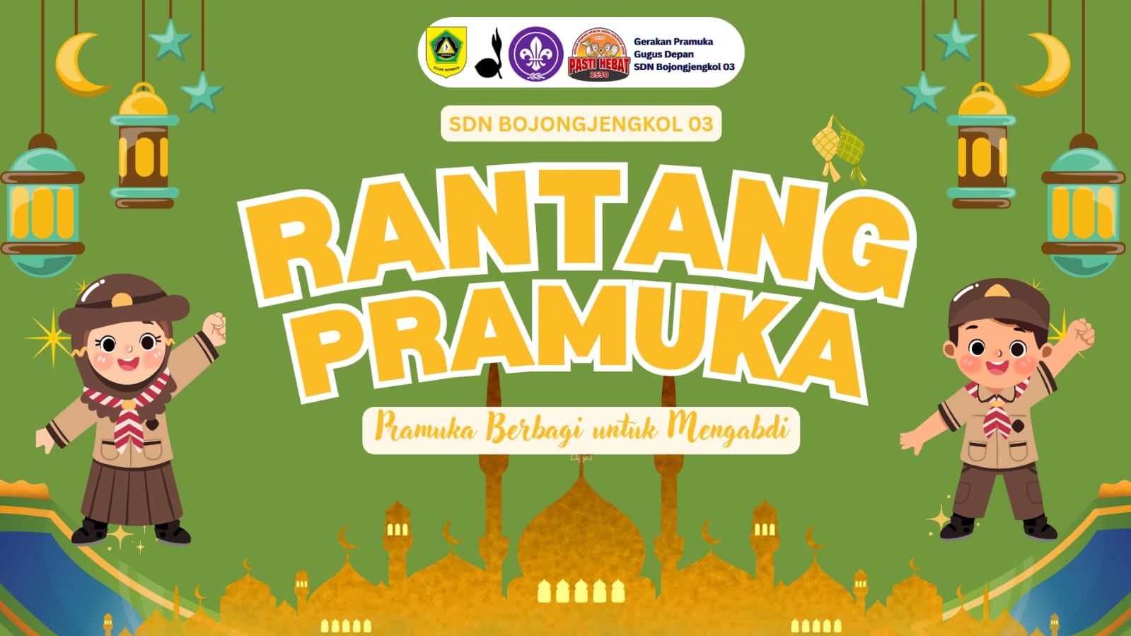 Semangat Berbagi di Bulan Ramadan, 290 Siswa SDN Bojongjengkol 03 Ikuti Kegiatan Rantang Pramuka