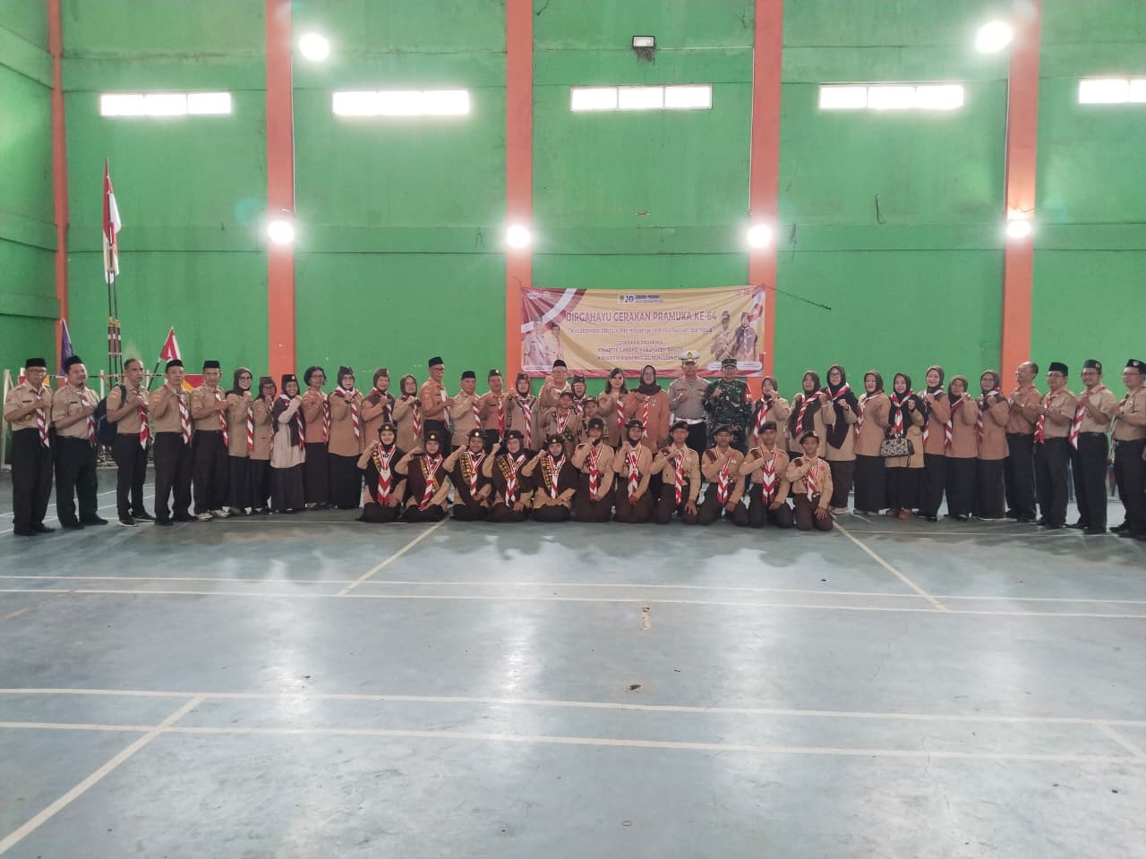 Gladian Pimpinan Regu Kwartir Ranting Gunung Sindur Tahun 2025 Berlangsung di GOM GunungSindur