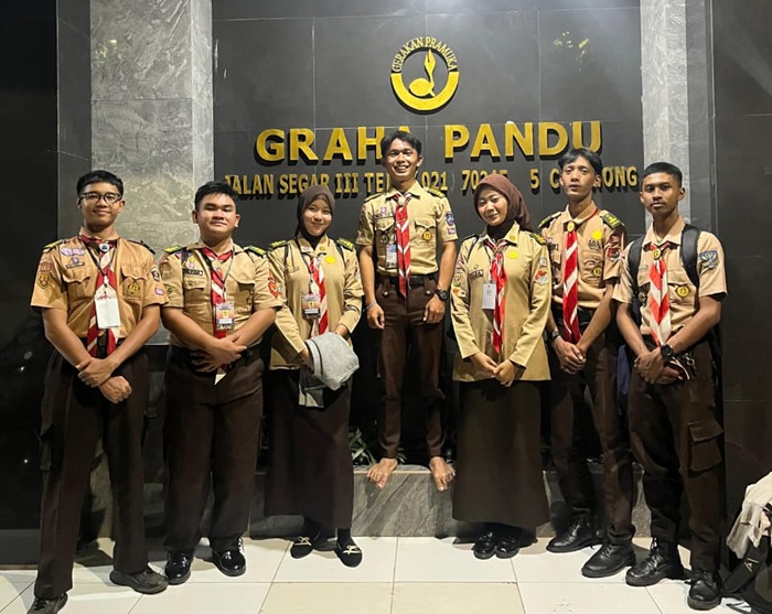 Pererat Persaudaraan Pramuka, Sanggar Bakti SMK Bina Teknika Cileungsi Hadiri SIAR Ramadan di Lapas Cibinong