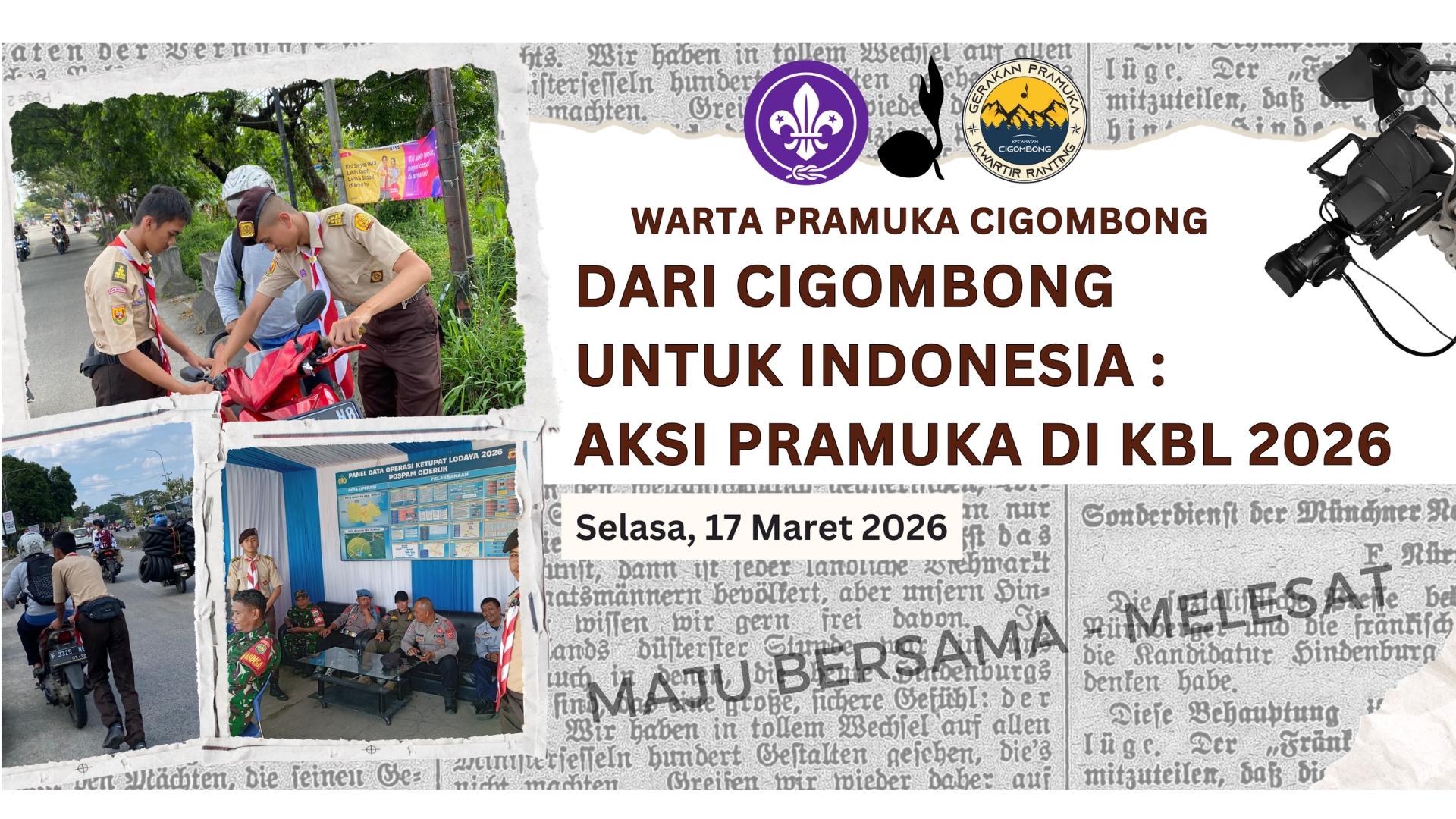 Dari Cigombong untuk Indonesia: Aksi Pramuka di KBL 2026