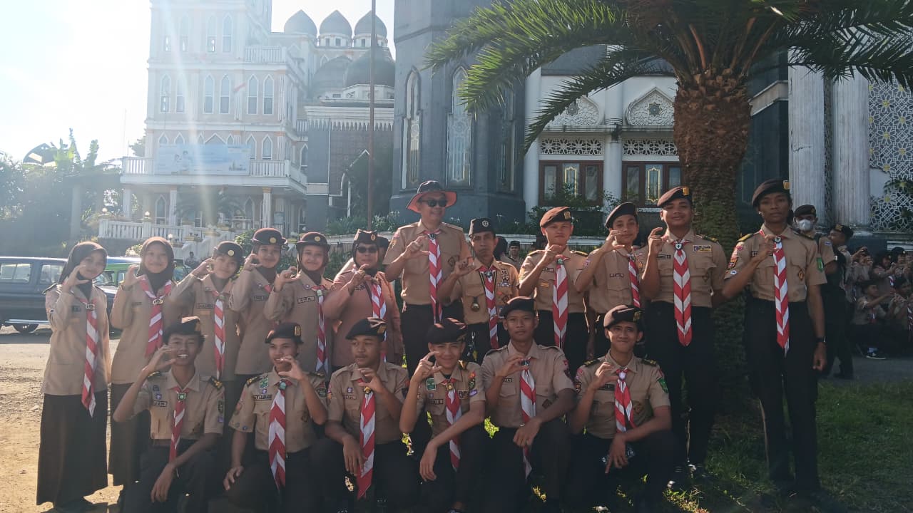 Apel Gelar Pasukan Karya Bakti Lebaran (KBL) Wilayah III Digelar di Gadog