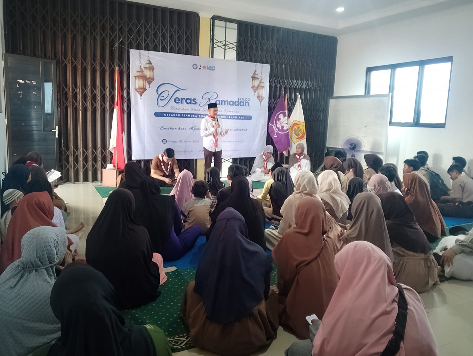 Orang Tua Sambut Positif Santunan Anak Yatim pada Kegiatan Teras Ramadan #Jilid 3 Kwarran Leuwiliang