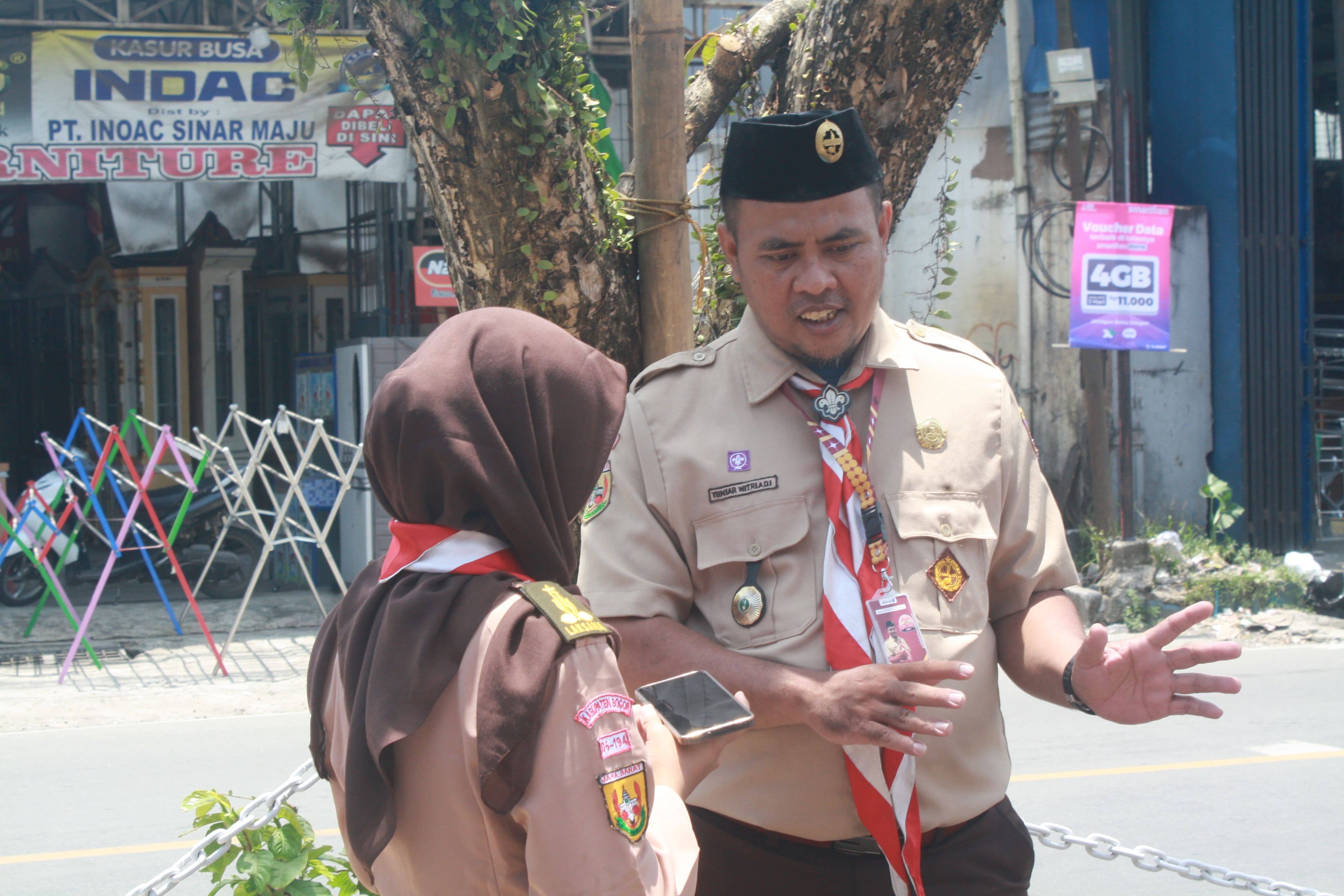 Kak Yuniar Witriadi Ungkap Tujuan Monitoring: "Pastikan Pramuka Aktif di Pospam