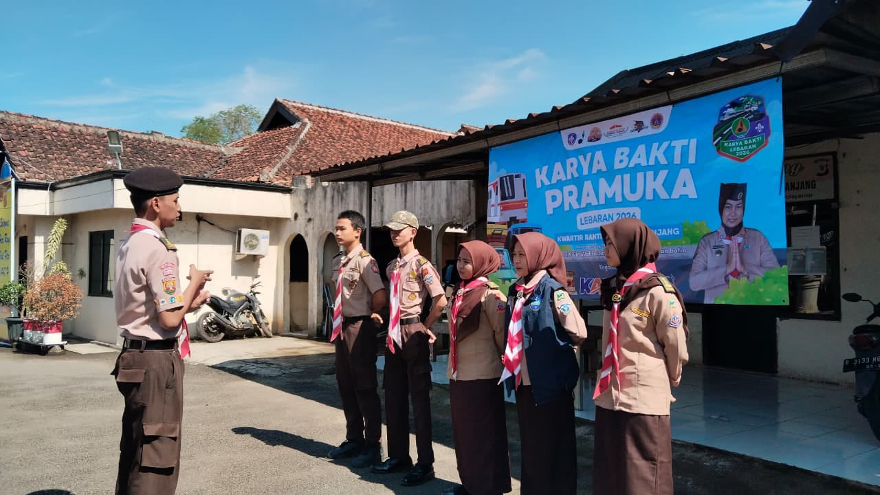 Warta Pandu Parungpanjang Gelar Briefing Jelang Karya Bakti Lebaran