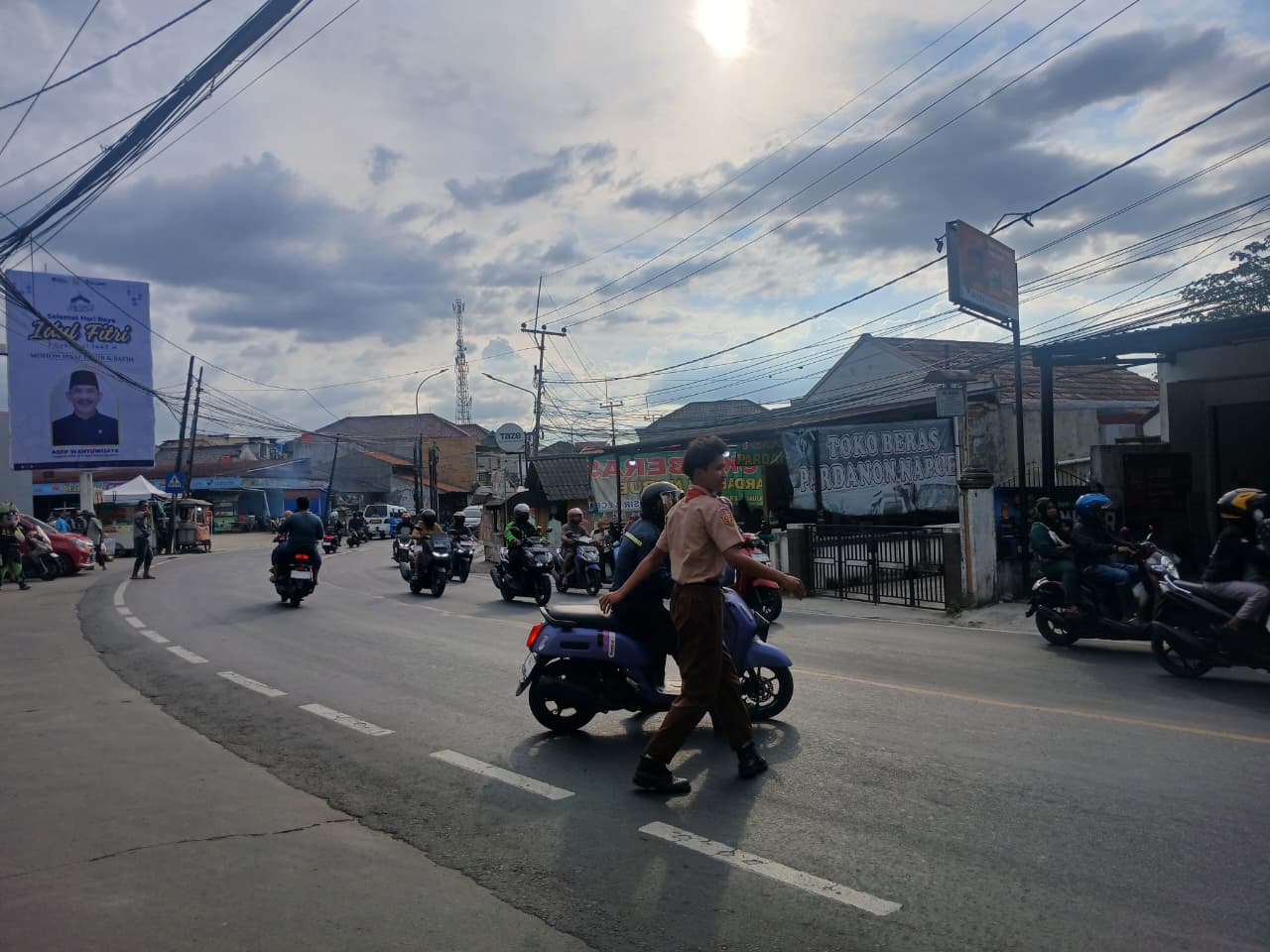 PENGAMANAN LALU LINTAS KARYA BAKTI LEBARAN TAHUN 2026 (HARI KEEMPAT – KONDISI ARUS LALU LINTAS CITOH)