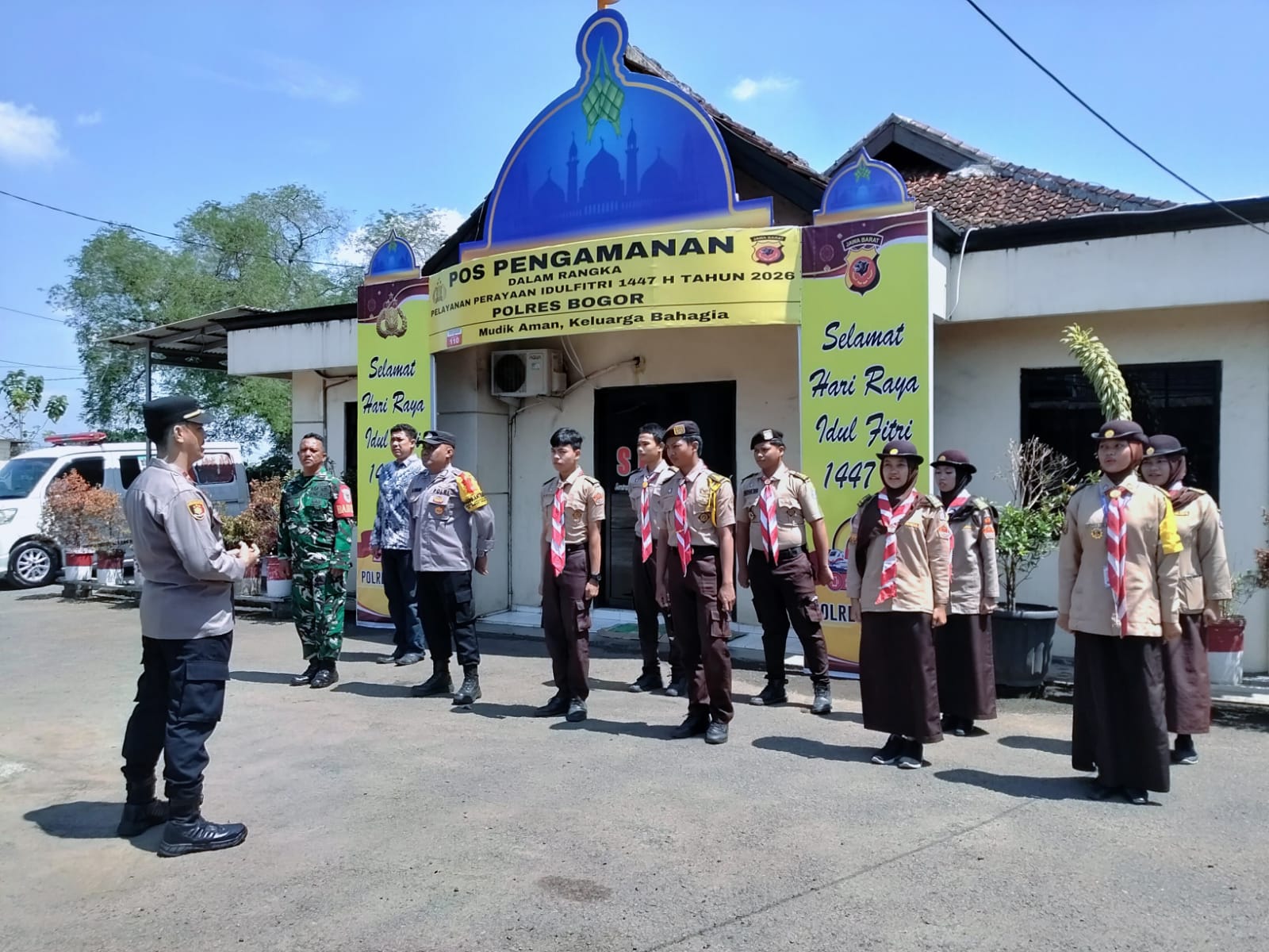 Apel Pembukaan H+3 Parungpanjang, Wujud Kesiapan Pramuka Layani Masyarakat