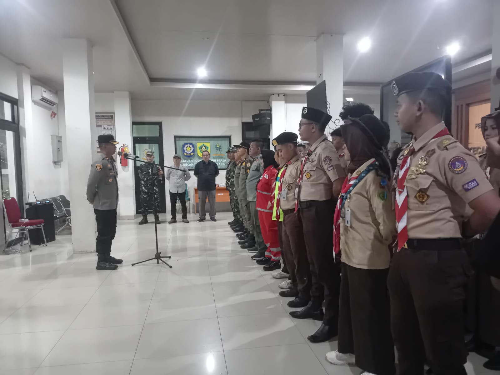 PENGAMANAN LALU LINTAS KARYA BAKTI LEBARAN TAHUN 2026 (HARI KELIMA – APEL SIAGA GABUNGAN)