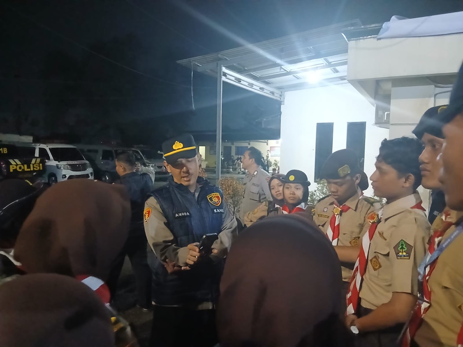 Pramuka Parungpanjang Siaga Malam Takbiran, Patroli Demi Keamanan dan Ketertiban Masyarakat