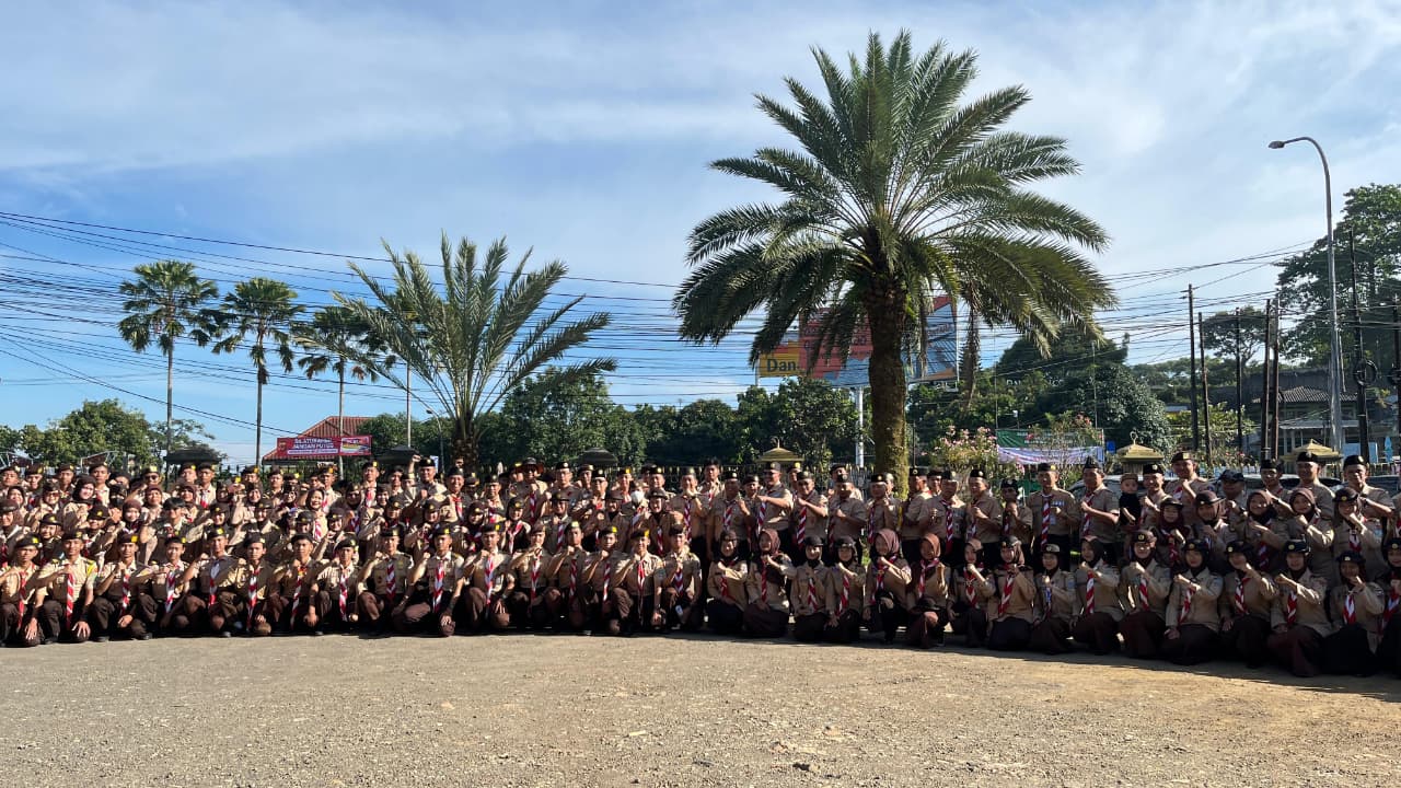 KEGIATAN APEL KARYA BAKTI PRAMUKA KWARCAB KABUPATEN BOGOR