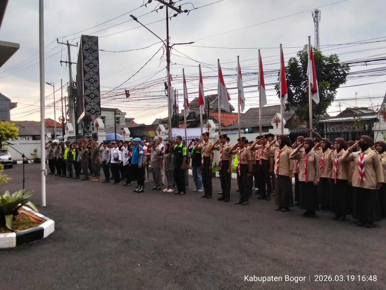 Hari Kedua Karya Bakti Lebaran Kwarran Ciampea Berlangsung Tertib, Pramuka Tunjukkan Aksi Nyata untuk Masyarakat