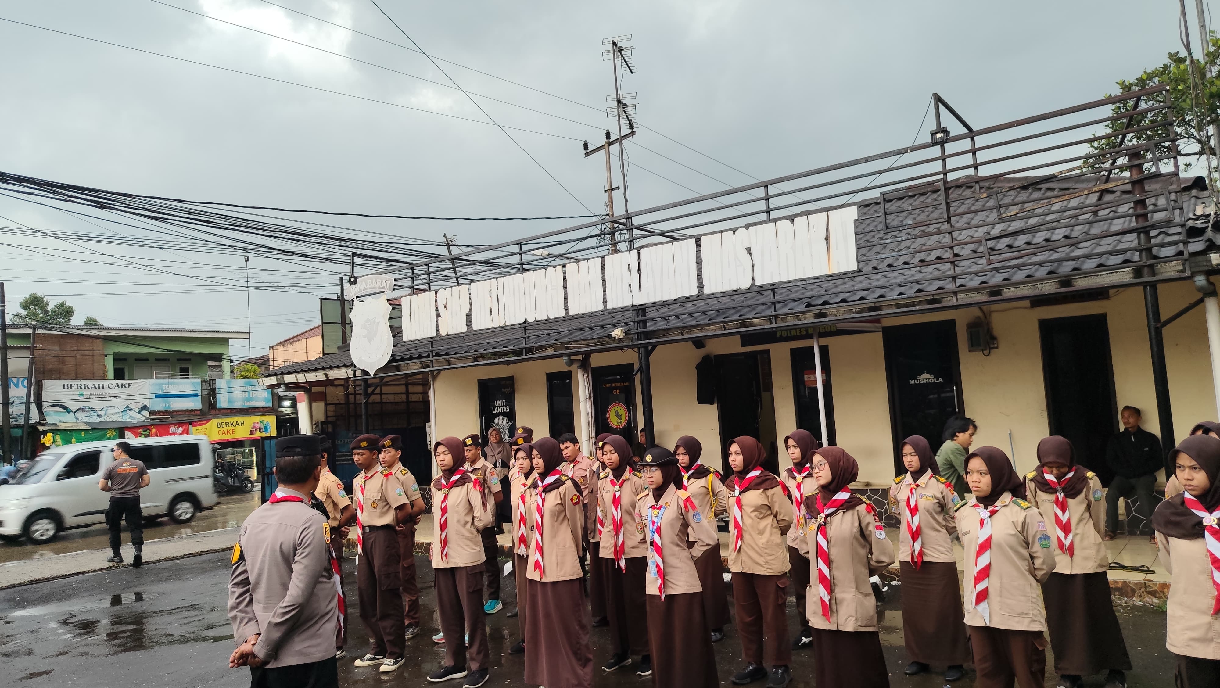 Apel Penutup KBL 2026, Kapolsek Caringin Apresiasi Dedikasi Pramuka Selama 9 Hari Pengabdian