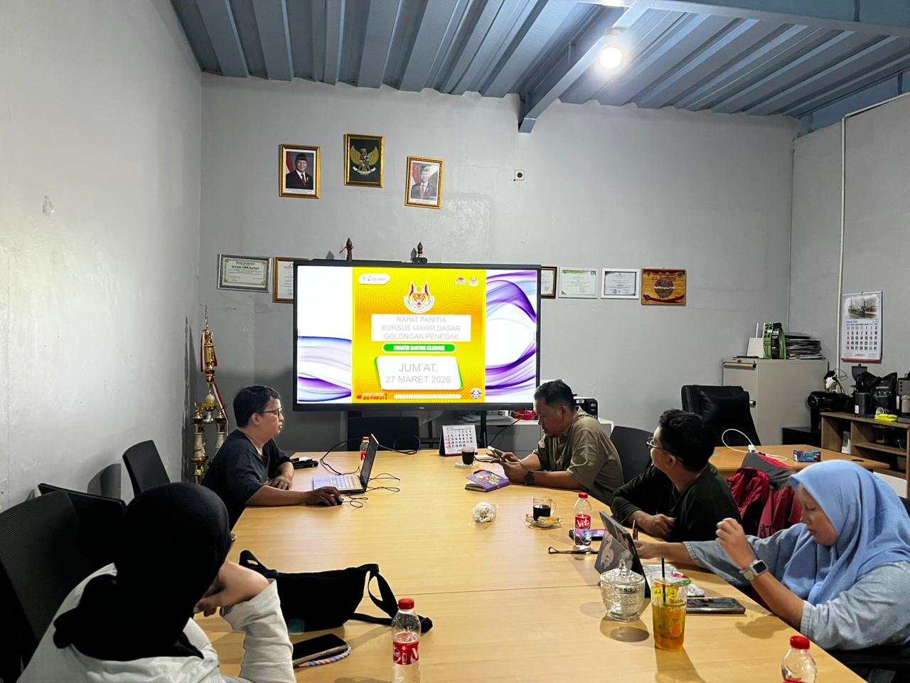 Kwarran Cileungsi Gelar Rapat Persiapan KMD Golongan Penegak