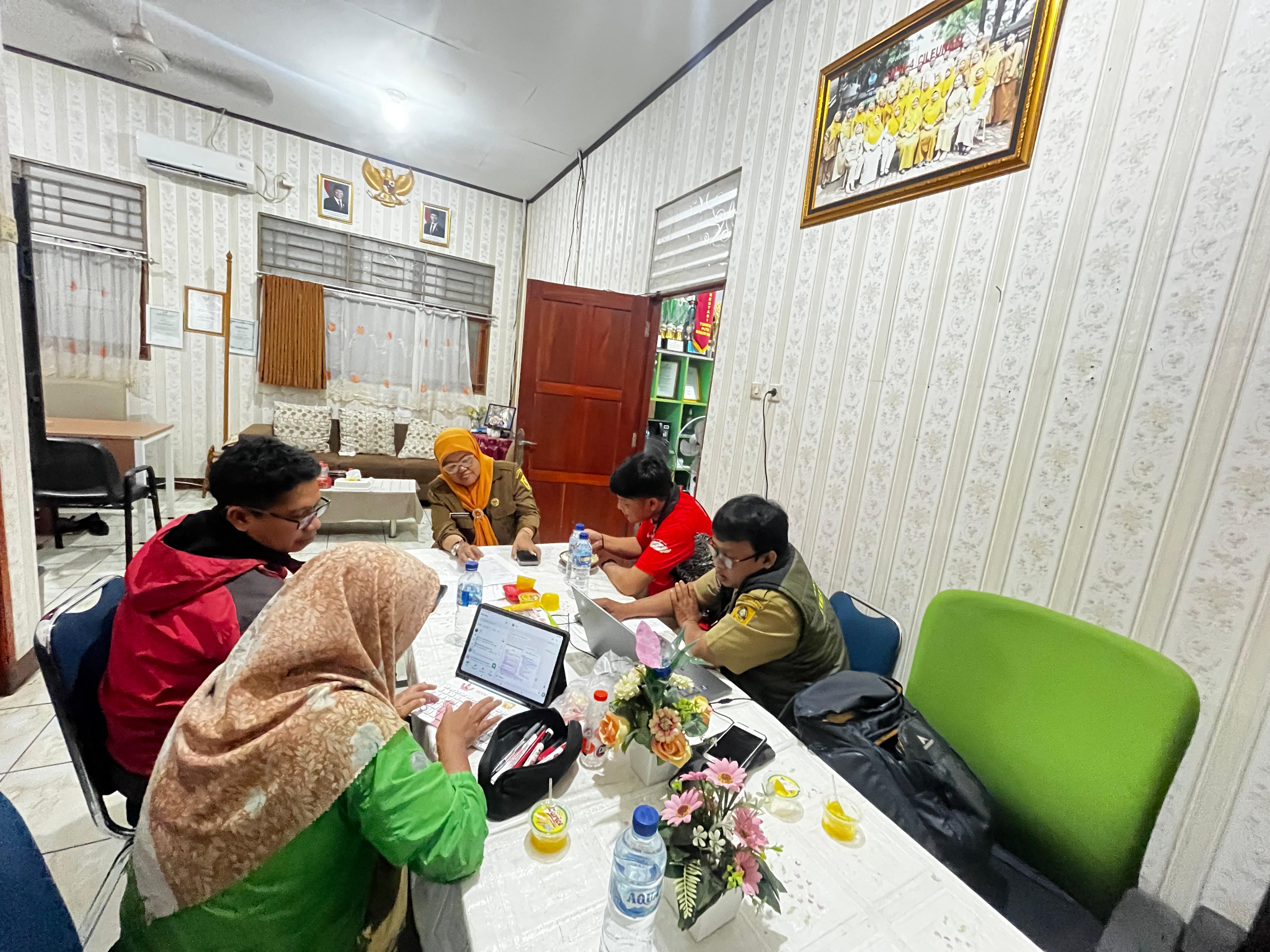 Kwarran Cileungsi Gelar Rapat Bidang Bina Wasa