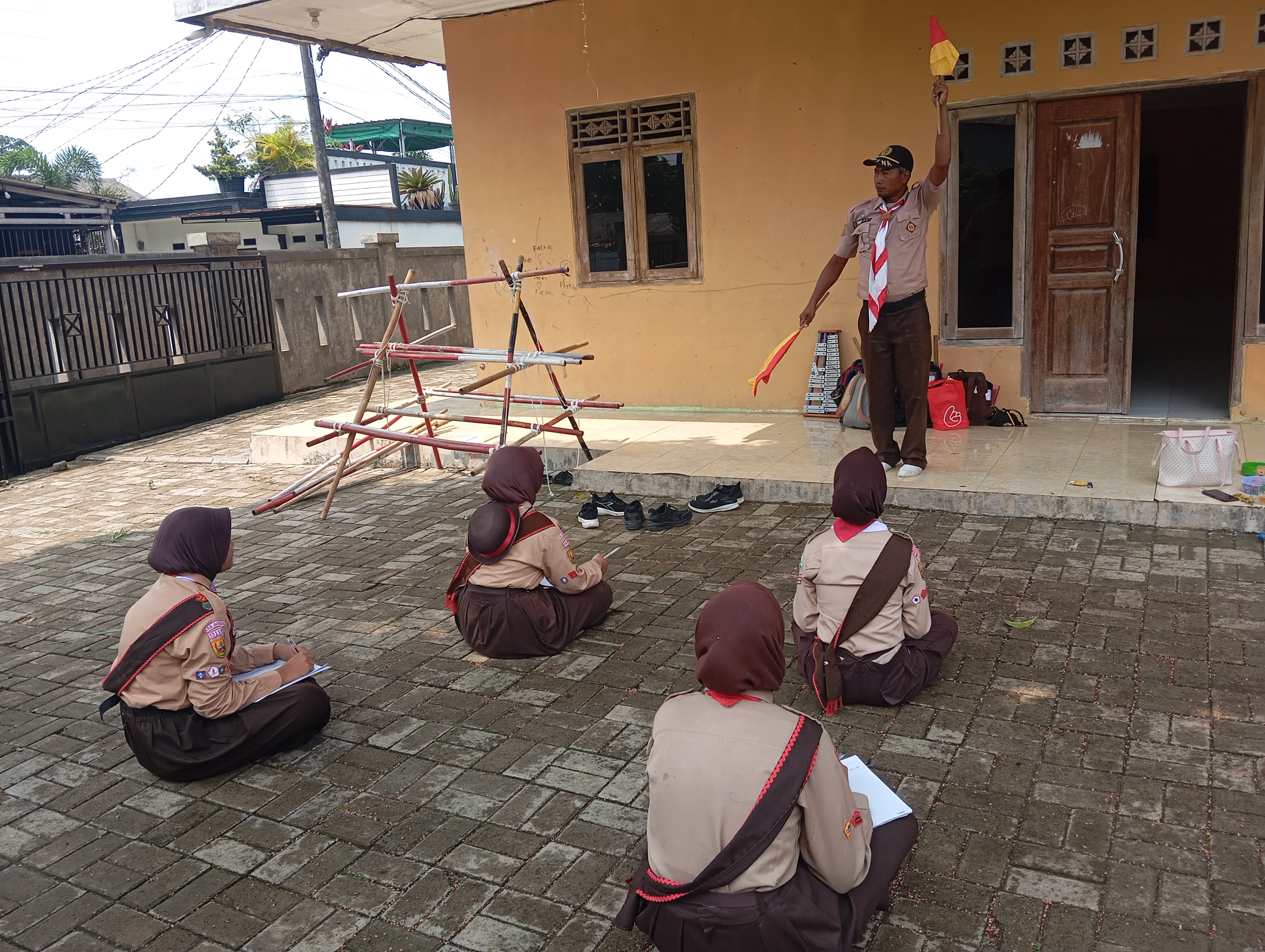 Persiapkan Duta Terbaik, Kwarran Tajurhalang Seleksi Intensif Peserta Jamnas 2026 di Gedung Sekretariat