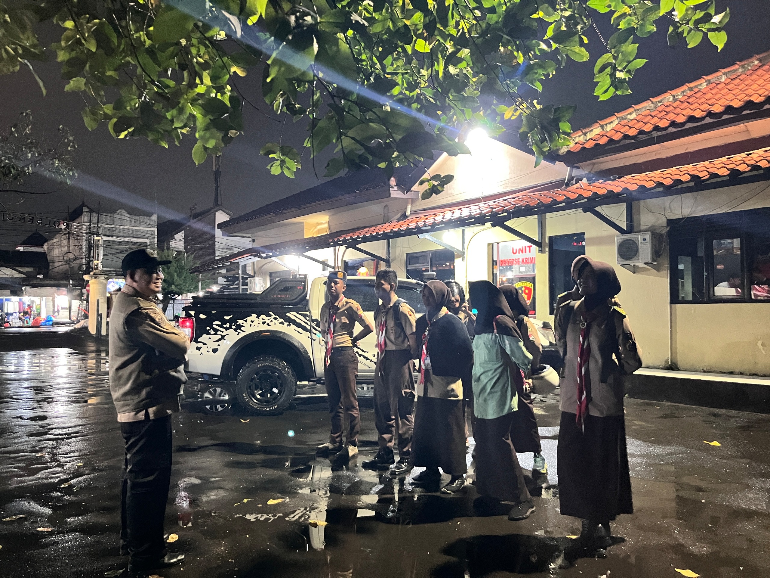 Apel Penutup Karya Bakti Lebaran, Pramuka Citeureup Akhiri Tugas dengan Penuh Dedikasi