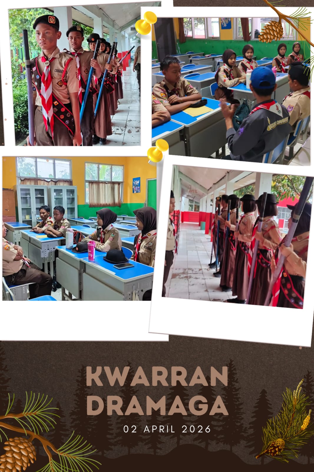 Menuju Puncak Prestasi: Kwarran Dramaga Matangkan Persiapan Calon Pramuka Garuda