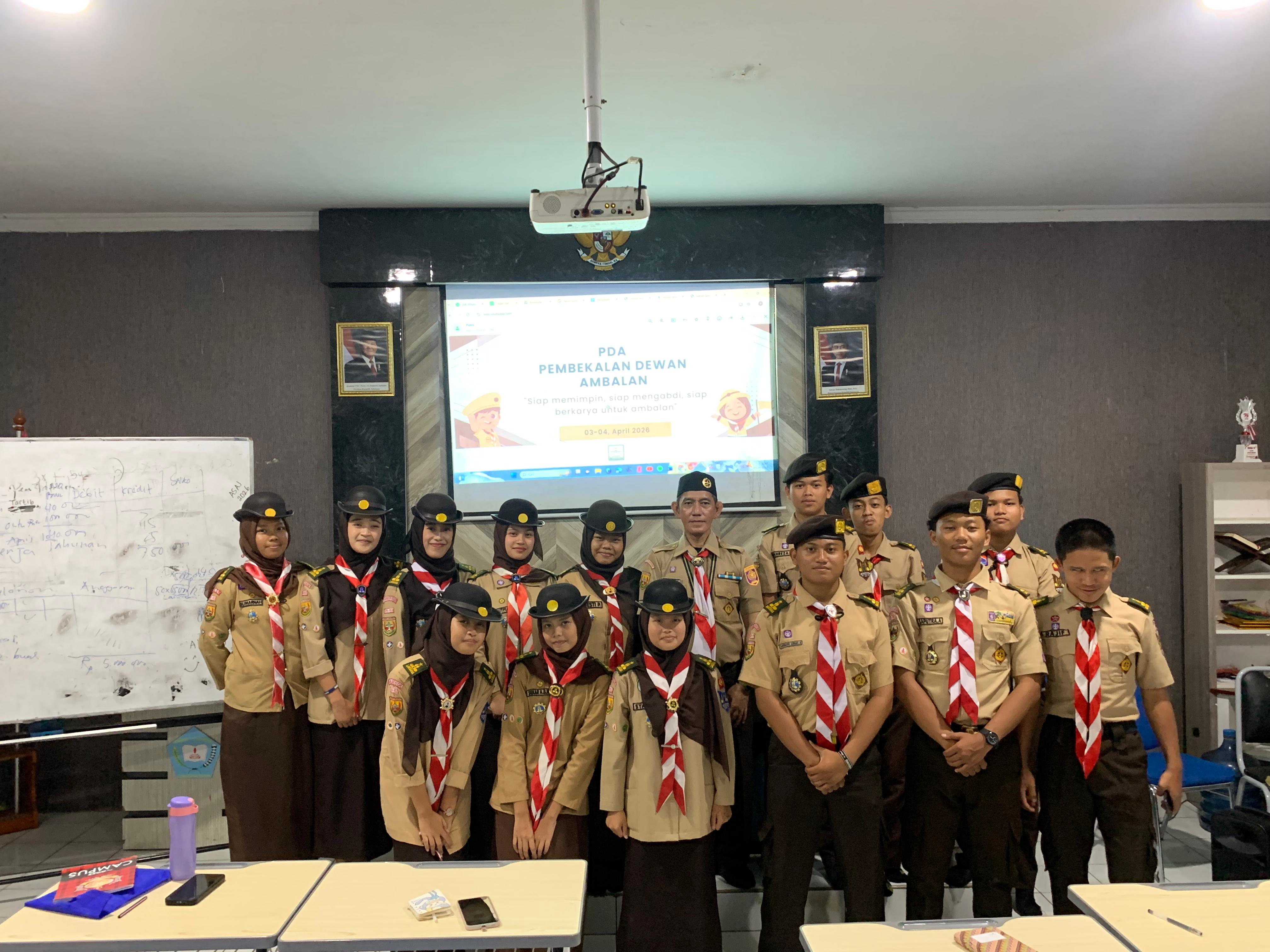 Bangun Generasi Tangguh, Pembekalan Dewan Ambalan SMAN 1 Cijeruk Penuh Aksi dan Strategi