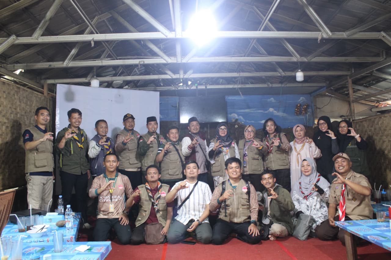 Perkuat Kekompakan, Kwarran Citeureup Gelar Halal Bihalal dan Sinergitas Pengurus