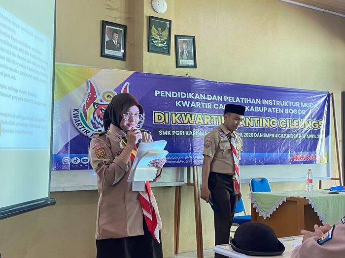 Antusias Pramuka ”Adwisa” SMK Bina Teknika Ikuti PPIM Kwarran Cileungsi 2026