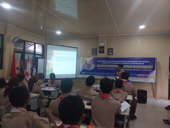 Manajemen Risiko Jadi Bagian Pelatihan pada PPIM Kwarran Cileungsi