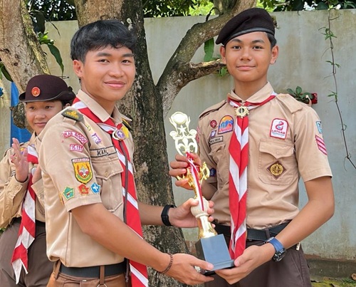 Regu Kobra dan Regu Lavender Jadi Regu Berprestasi Tinggi Pada LT I SMPN 4 Cileungsi