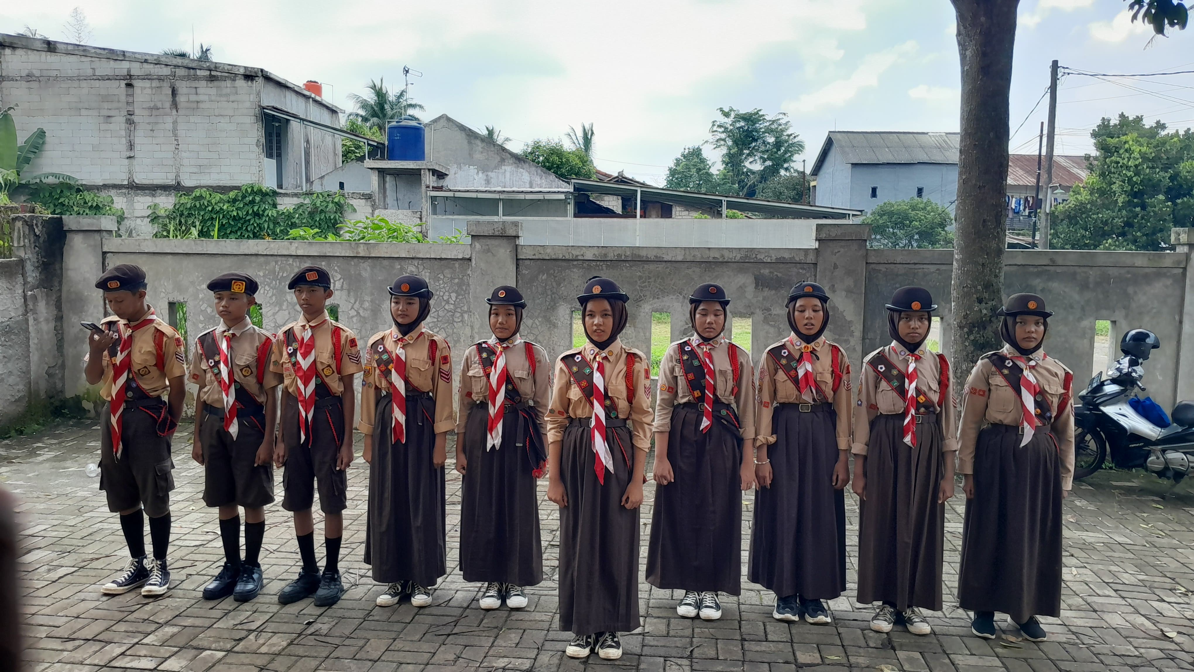 Persiapkan Generasi Emas, Kwarran Tajurhalang Gelar TC Pramuka Garuda