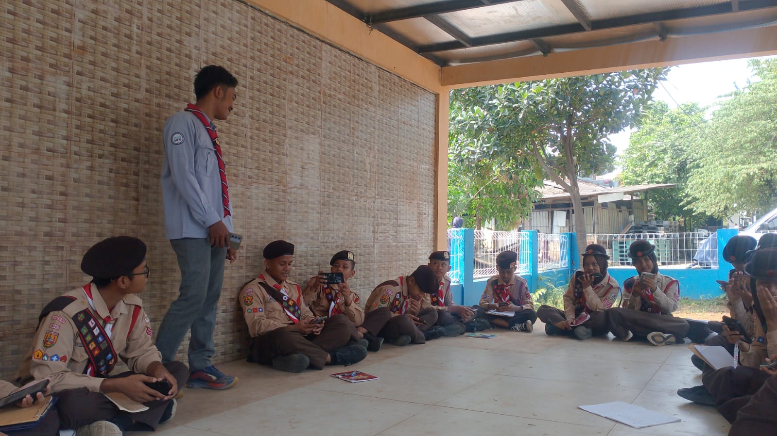 PEMBEKALAN PRAMUKA GARUDA TAHAP I KWARTIR RANTING KLAPANUNGGAL