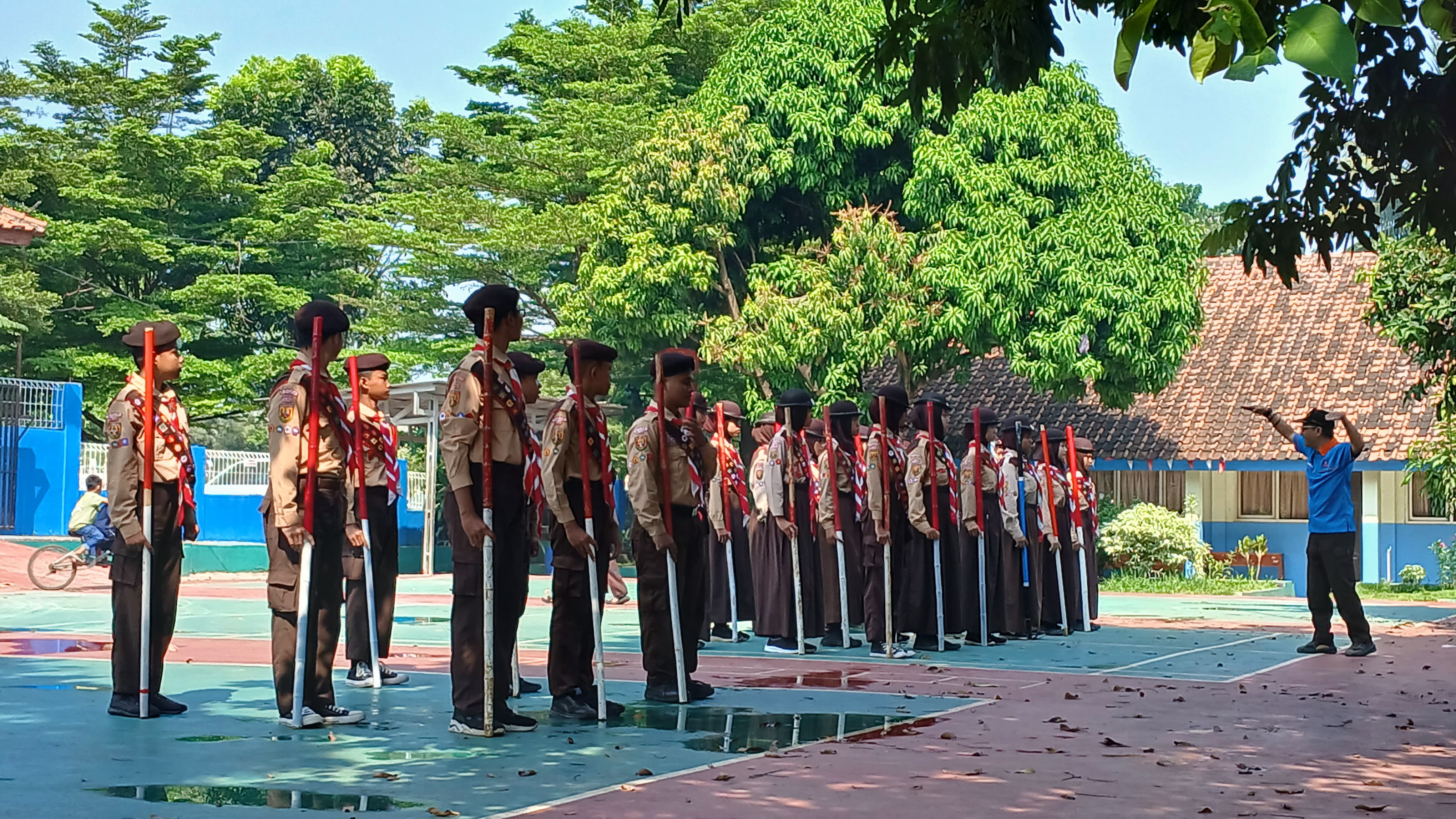 PELATIHAN CALON TAPAKAN GARUDA PENGGALANG TAHAP I TAHUN 2026 KWARTIR RANTING KLAPANUNGGAL