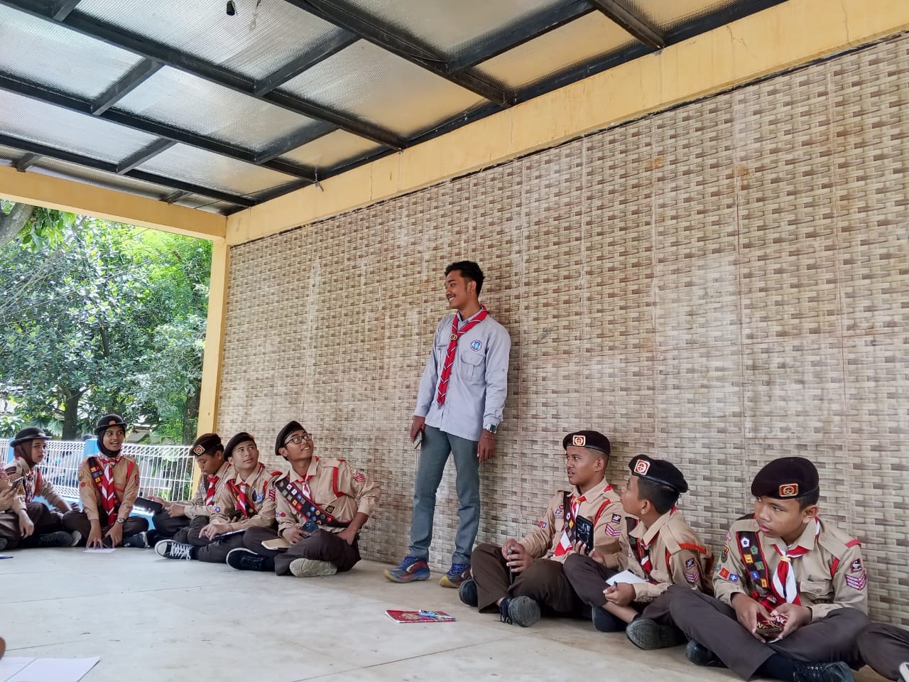 MTs AN-NUR KLAPANUNGGAL LAKSANAKAN SELEKSI CALON PRAMUKA GARUDA