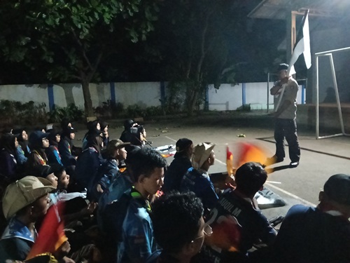 Antusias Pramuka SMK Bina Teknika Cileungsi Pelajari Isyarat dan Semboyan