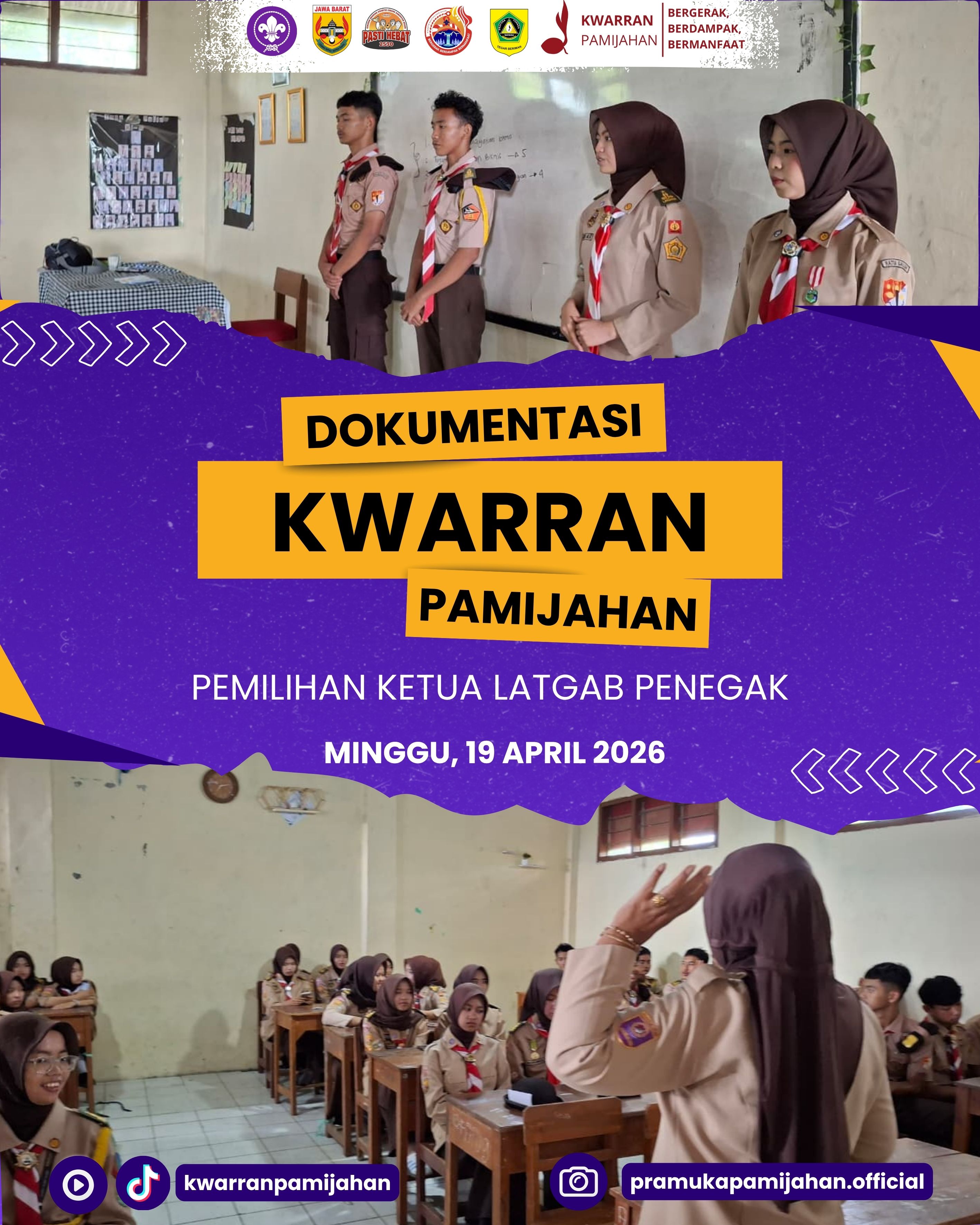 🗳️ Demokrasi Penegak! DKR Pamijahan Gelar Pemilihan Ketua & Wakil Latgab ⚜️🔥