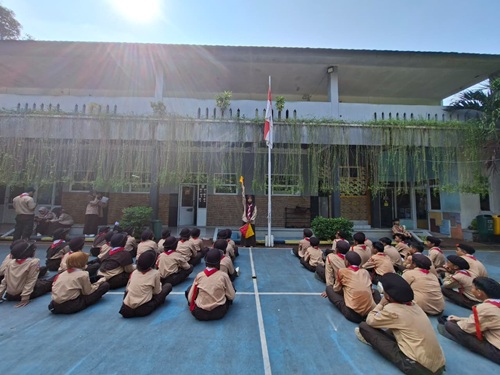 Regu Srigala dan Lily Bersiap Ikuti LT II Kwarran Cileungsi Utusan SDIT Nurul Akbar